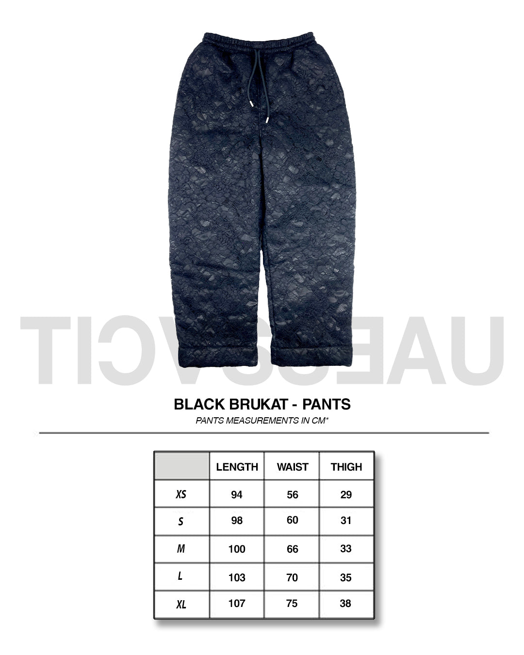 Brukat Billionaires - Black Bomber Pants