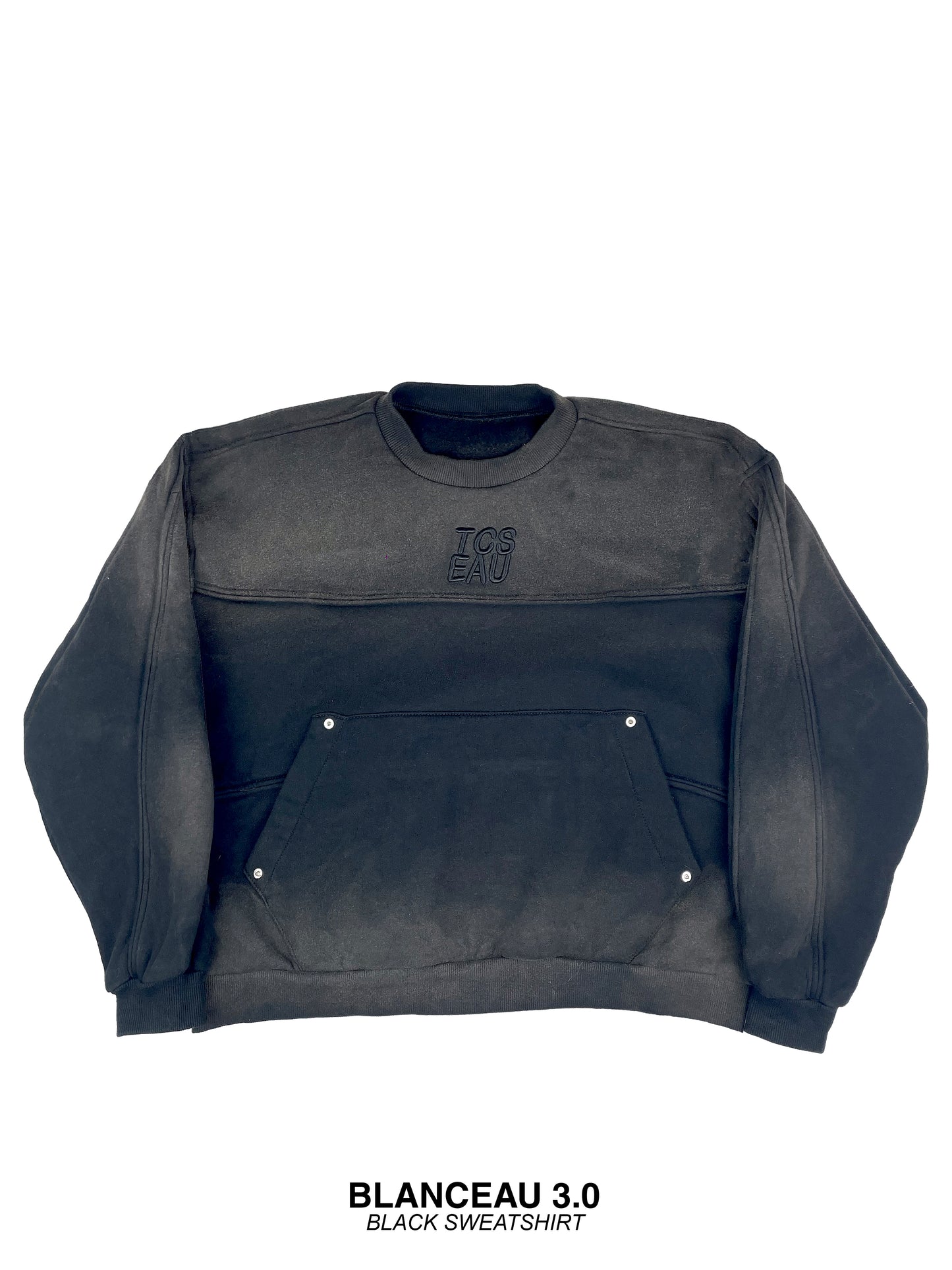 BLANCEAU 3.0 - Black Sweatshirt