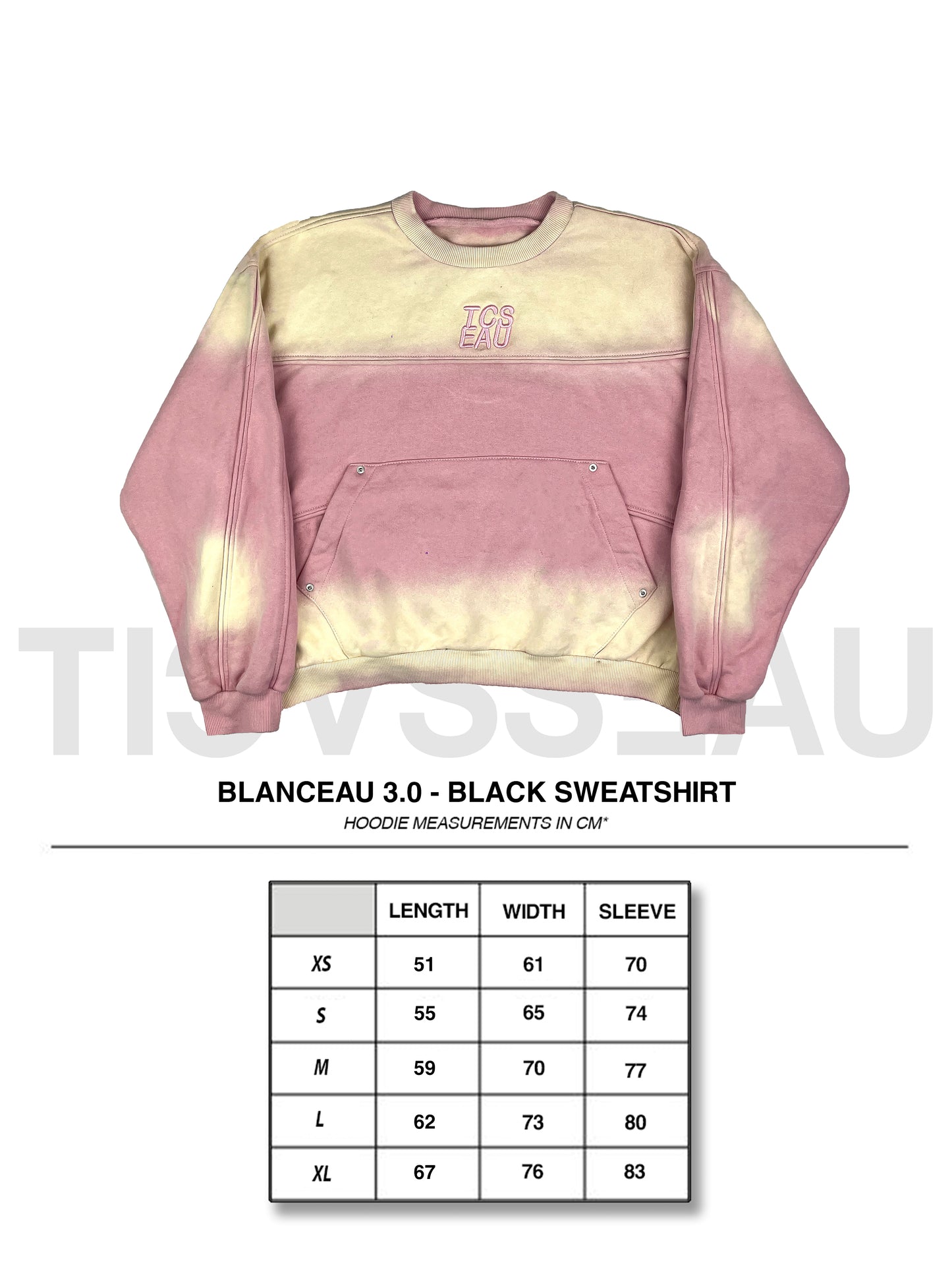 BLANCEAU 3.0 - Pink Sweatshirt