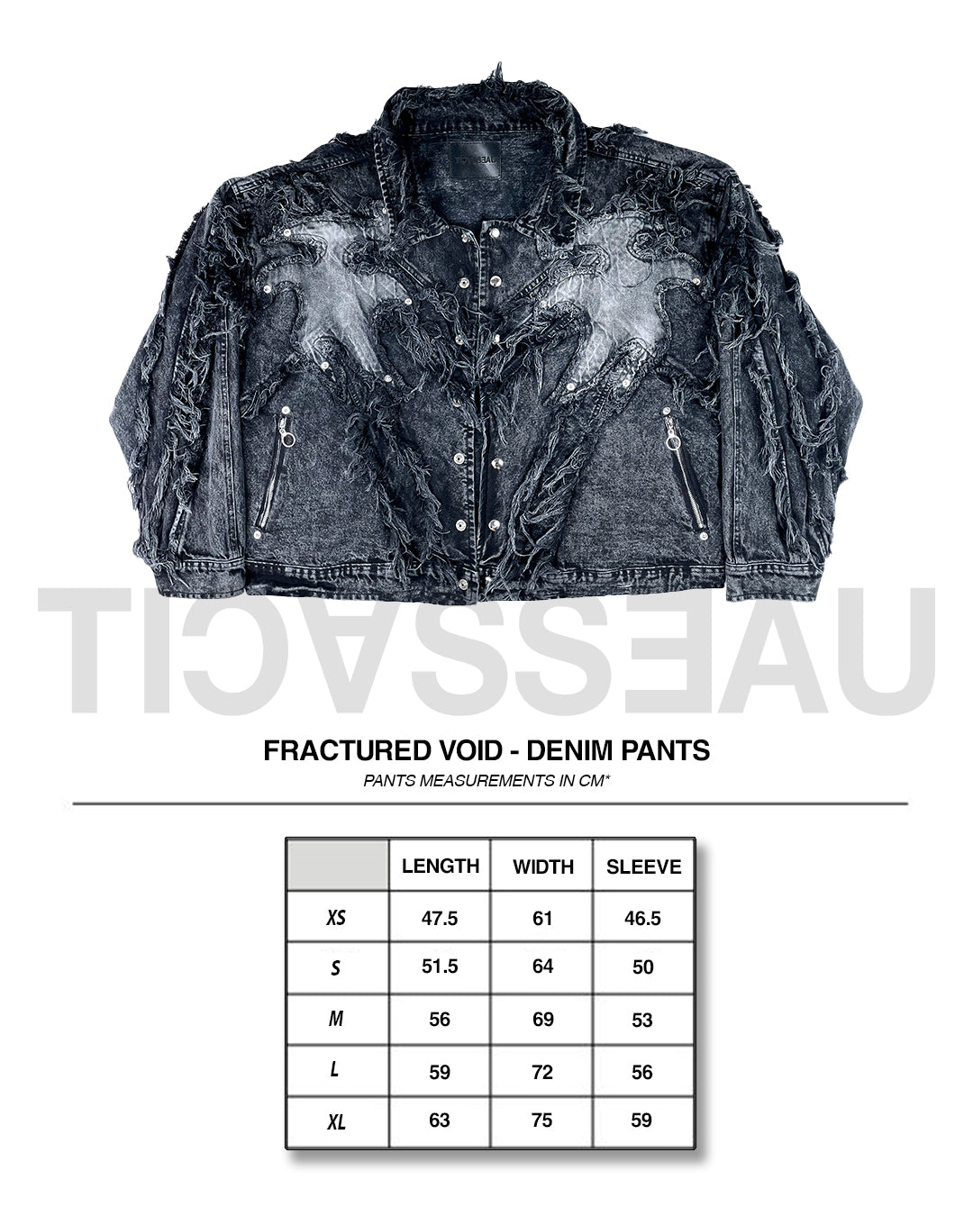 FRACTURED VOID - Denim Jacket
