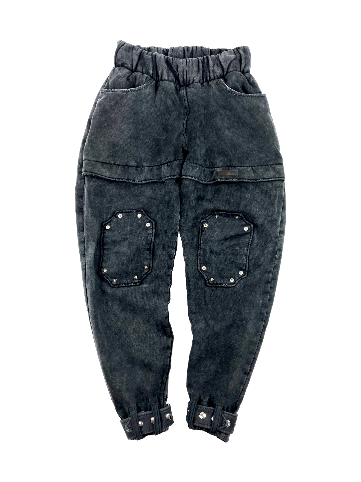 ABSENT CHATTELS - Black Washed Sweatpants
