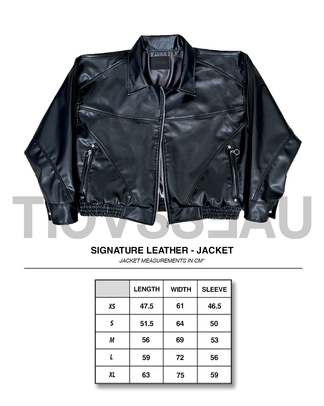 SIGNATURE LEATHER 1.0 - Leather Cropped Jacket