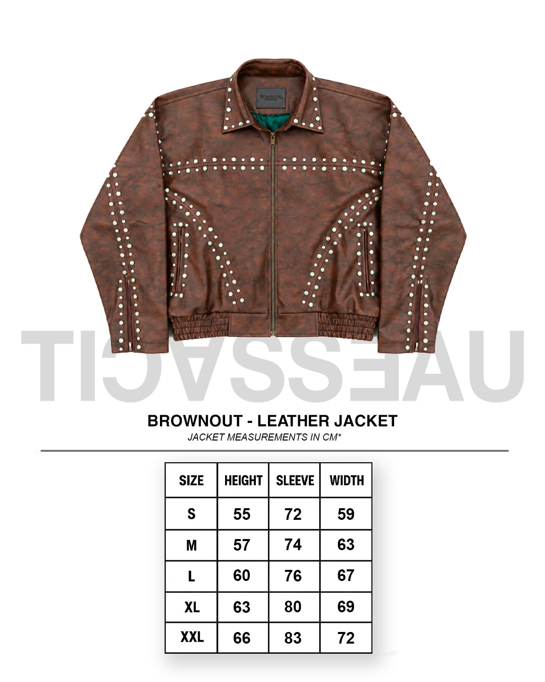 BROWNOUT - Leather Jacket