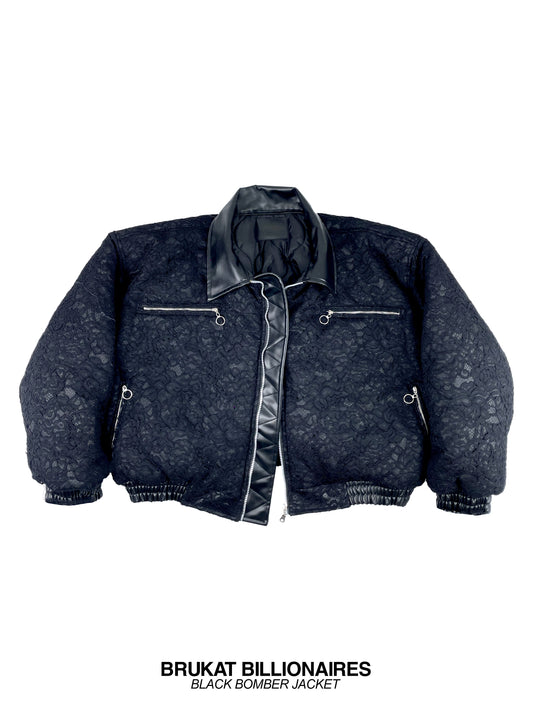 Brukat Billionaires - Black Bomber Jacket