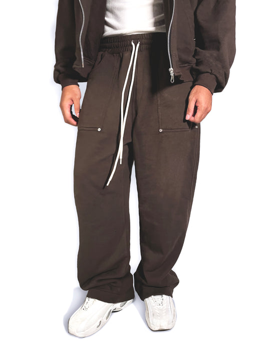 BLANCEAU V2 - Cocoa Brown Jogger Pants