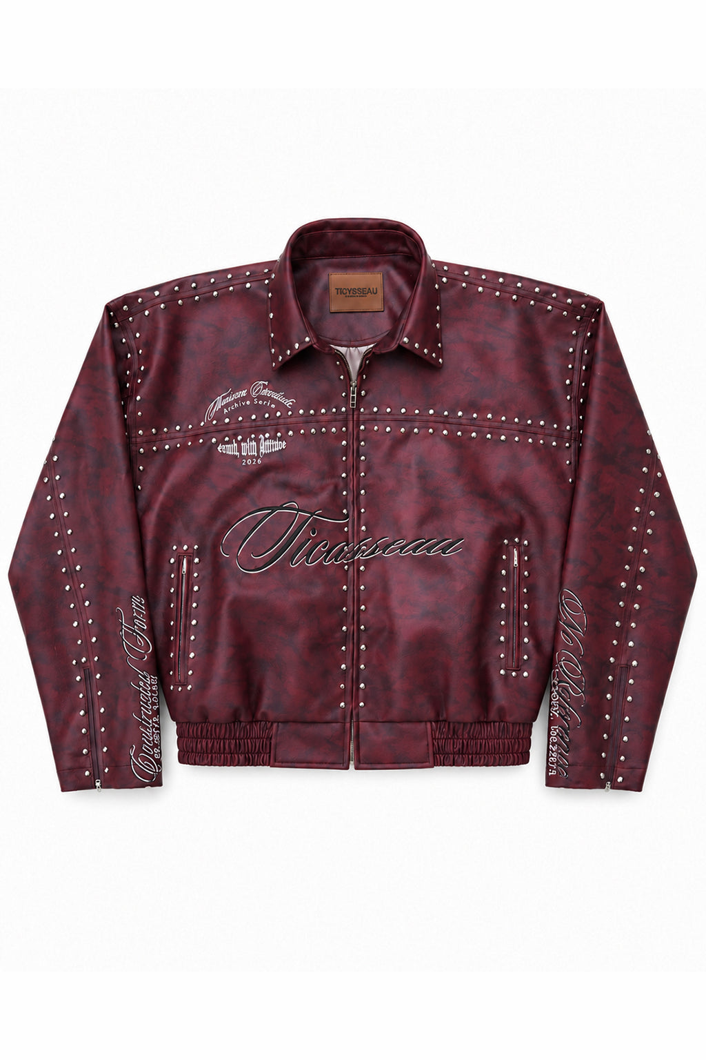 CONSTRUCTED FORM - Leather Jacket