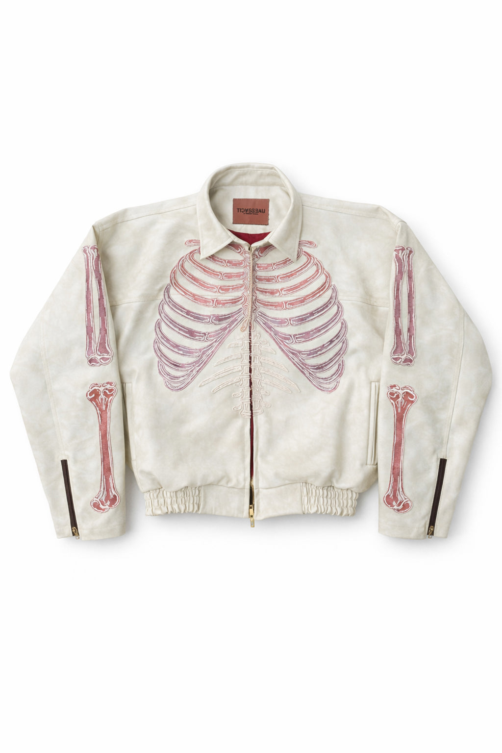 IVORY ANATOMY - Leather Jacket