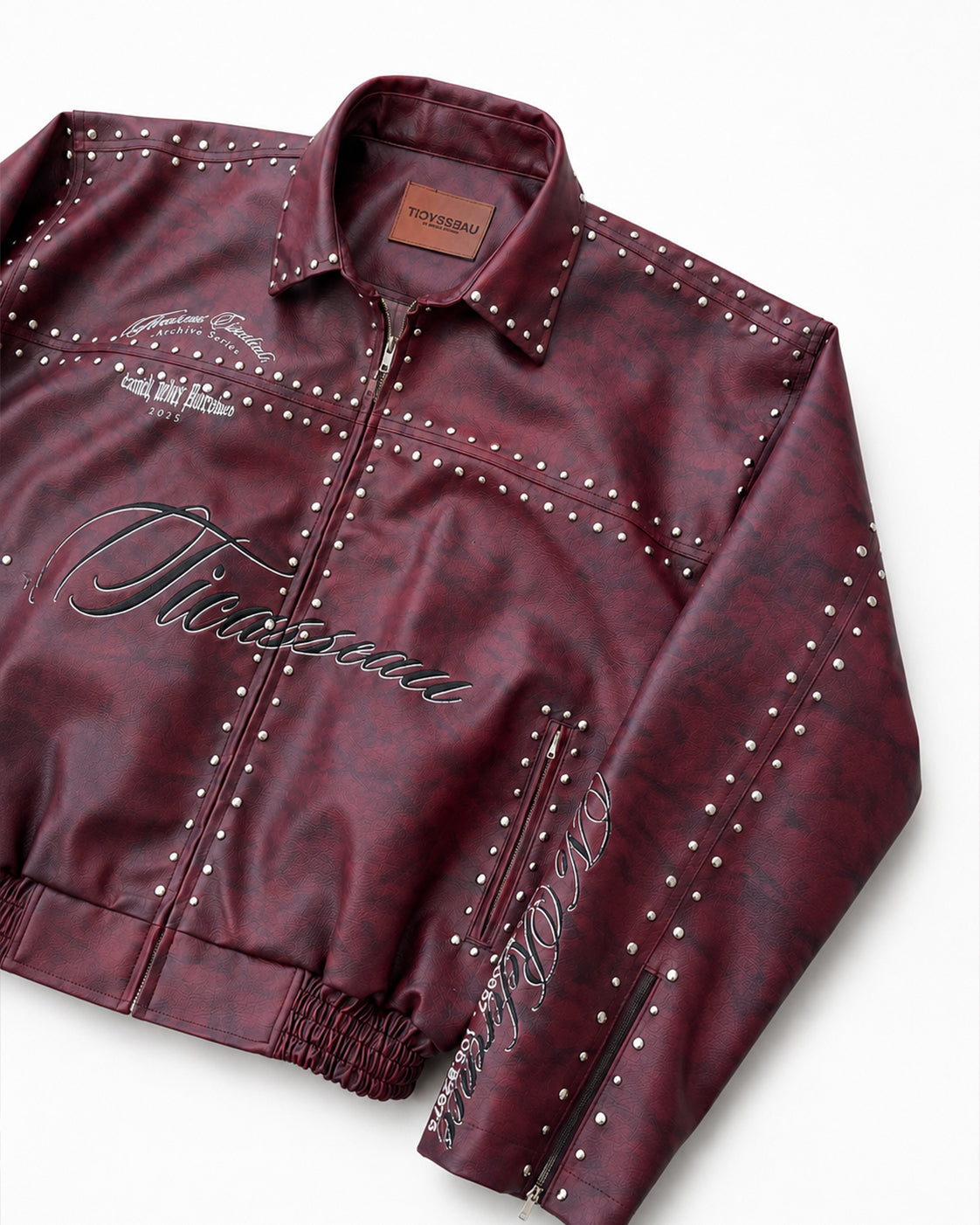 CONSTRUCTED FORM - Leather Jacket