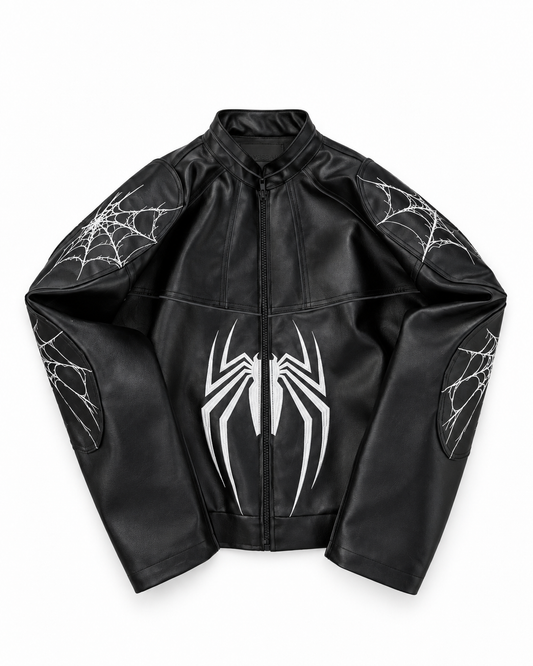 BLACK SPIDER - Leather Jacket
