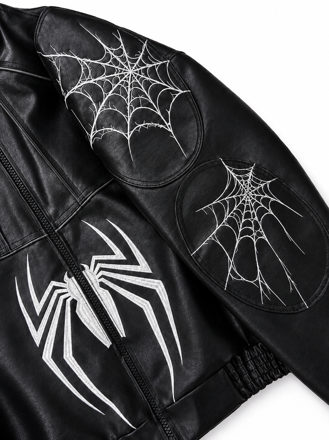 BLACK SPIDER - Leather Jacket