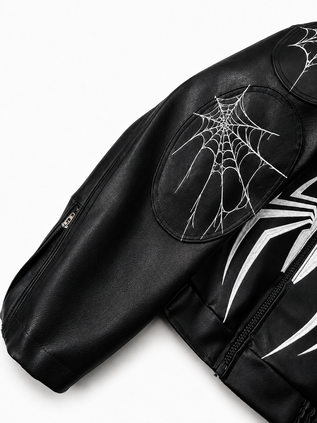 BLACK SPIDER - Leather Jacket