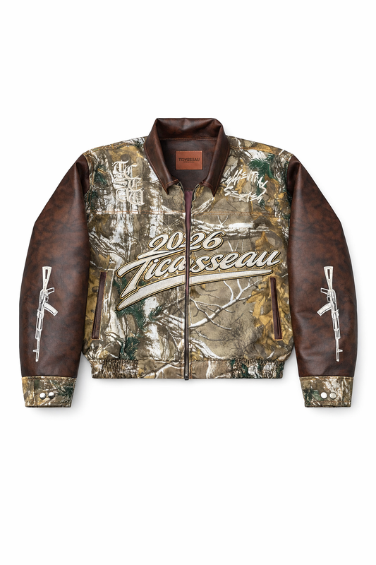 SKELETON SOLDIER - Varsity Jacket