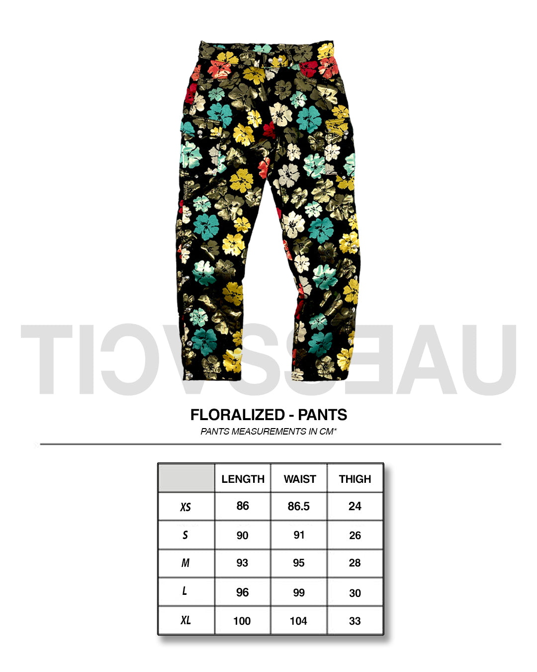 Floralized - Fullprint Floral Print Pants