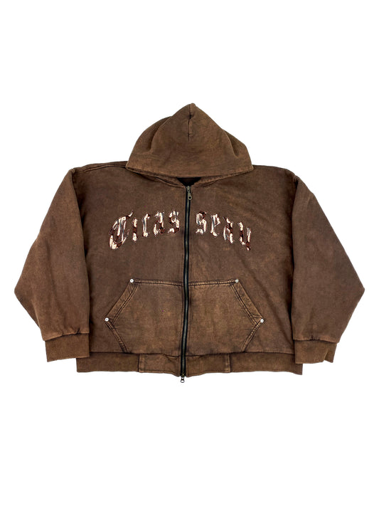 BATIKBOYS - Brown Washed Hoodie