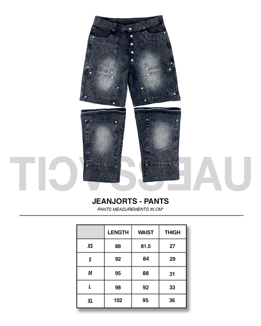 JEANJORTS - Convertible Jeans