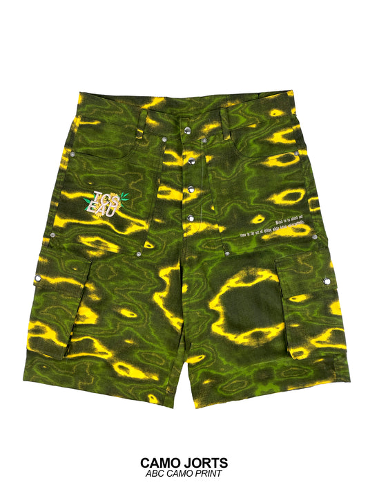 CAMO JORTS - Thermal Print