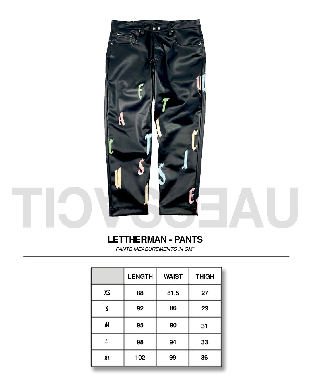 LETTHERMAN - Loose Leather Pants