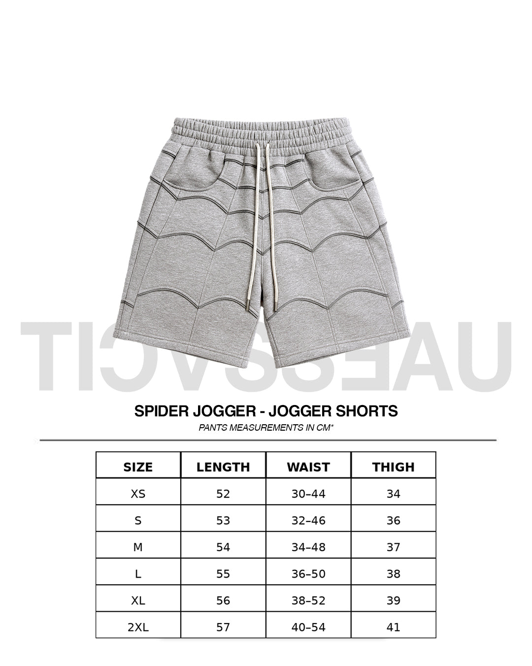 SPIDER JOGGERS - Black Shorts