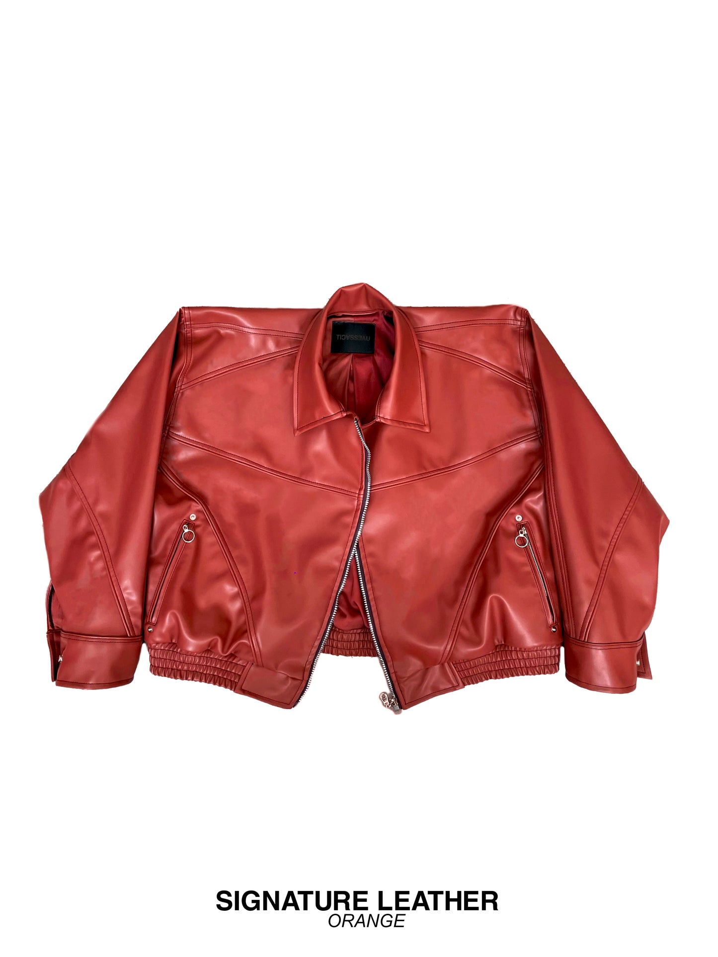 SIGNATURE LEATHER 1.0 - Leather Cropped Jacket